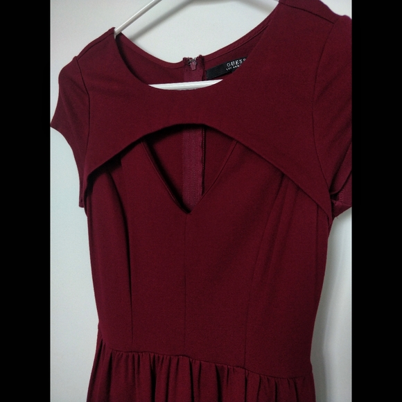 Guess red skater dress - Picture 2 of 4